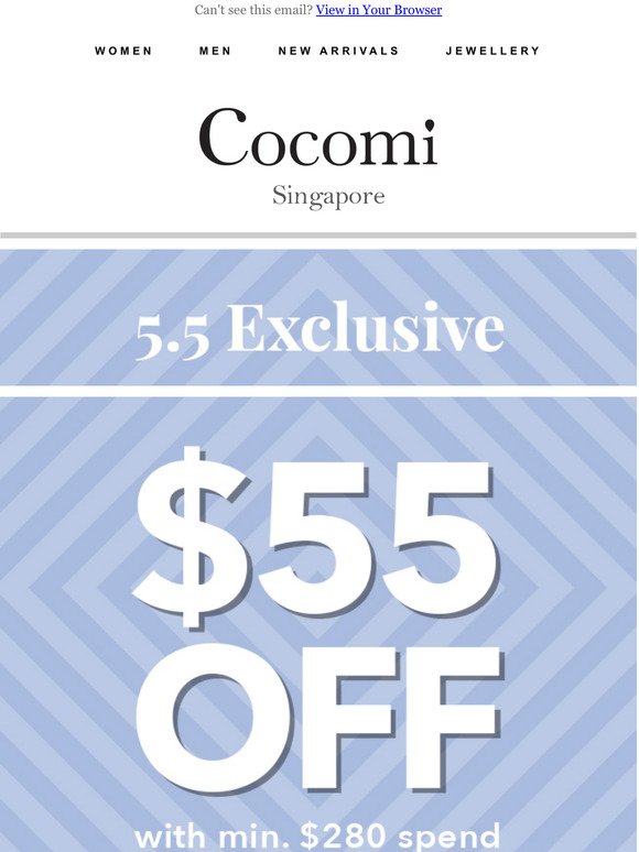  Cocomi 5.5 Exclusive Deals!