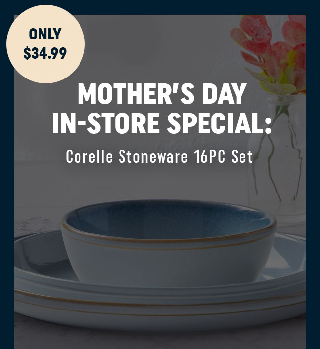 Corningware Corelle &amp; More Outlets: Mother's Day In-Store Exclusives ...