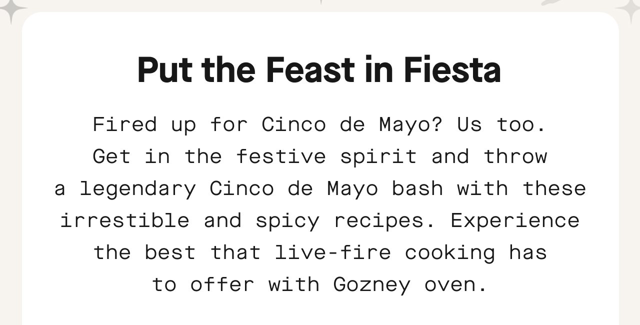 Put the Feast in Fiesta