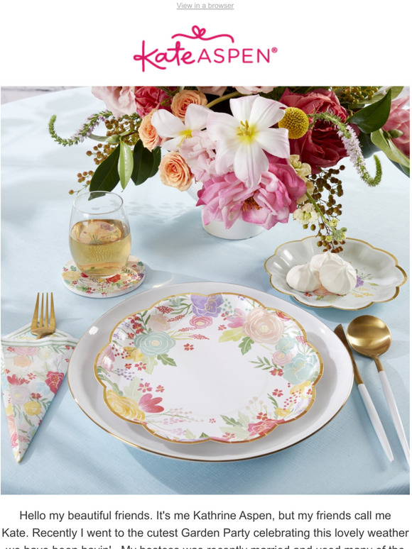 The Perfect Garden Party