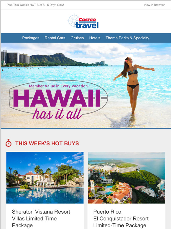 Costco Hawaiian island bliss! Milled