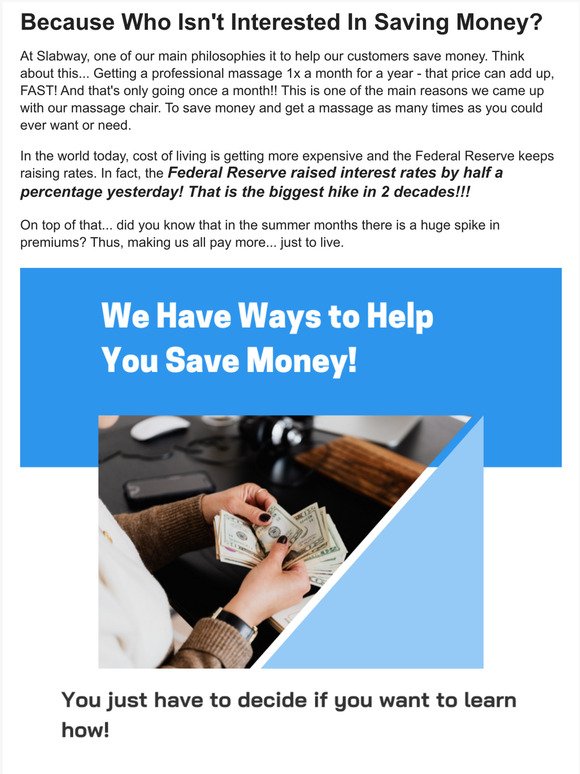 Interested in Saving $$ Every Month?