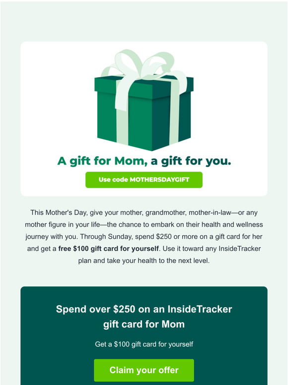 Reminder: Track your heart health + FREE gift with purchase