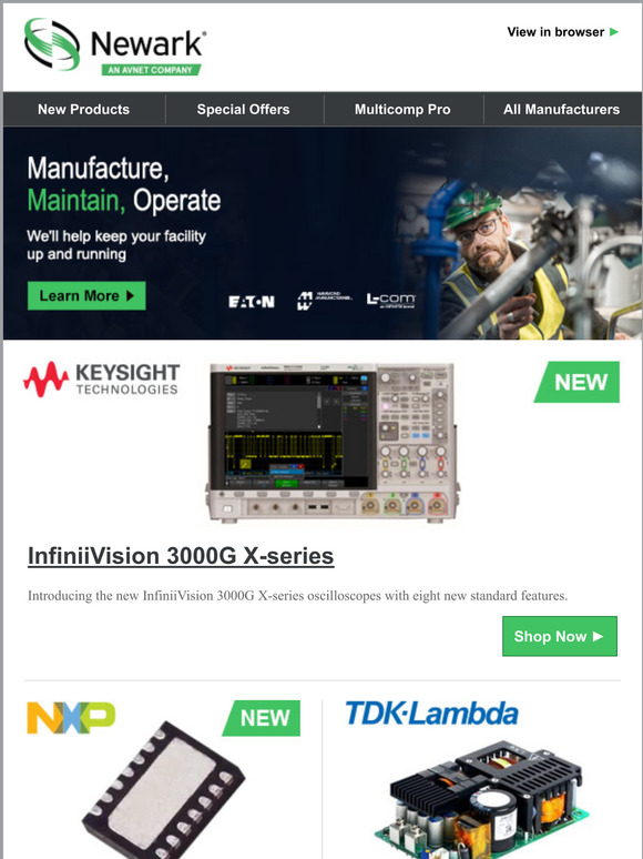 Discover our portfolio of electronic components