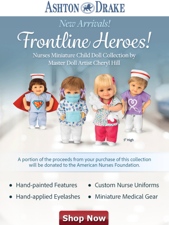 Its Nurses Appreciation Day!  Meet the Miniature Dolls Supporting Our Frontline Nurses