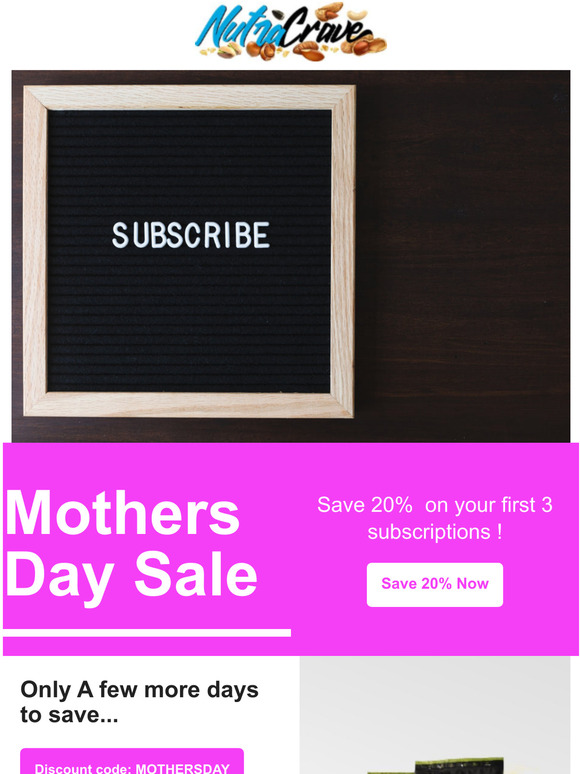 Mothers Day is just around the corner 
