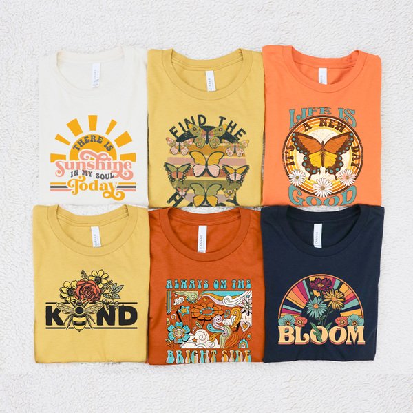 Colorful Happy Tees