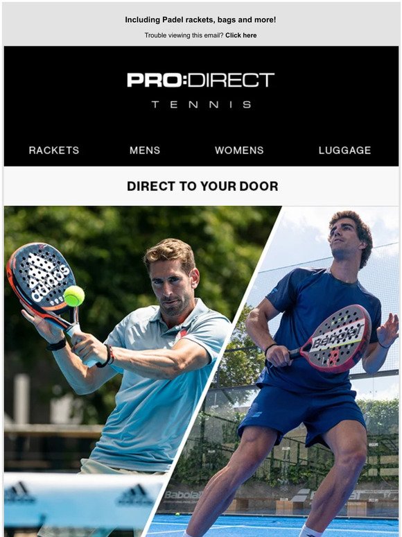 Just Landed: All New Padel Tennis 