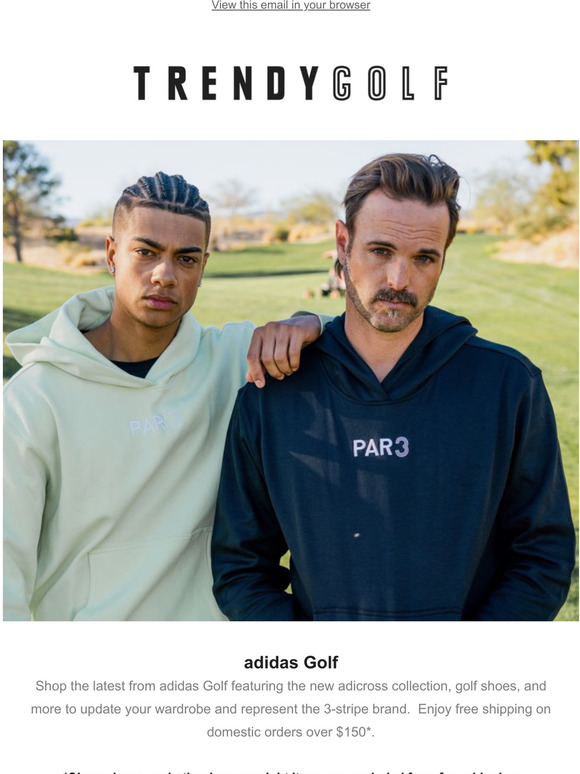 TrendyGolf (US) adidas Golf Spring/Summer '22 Milled