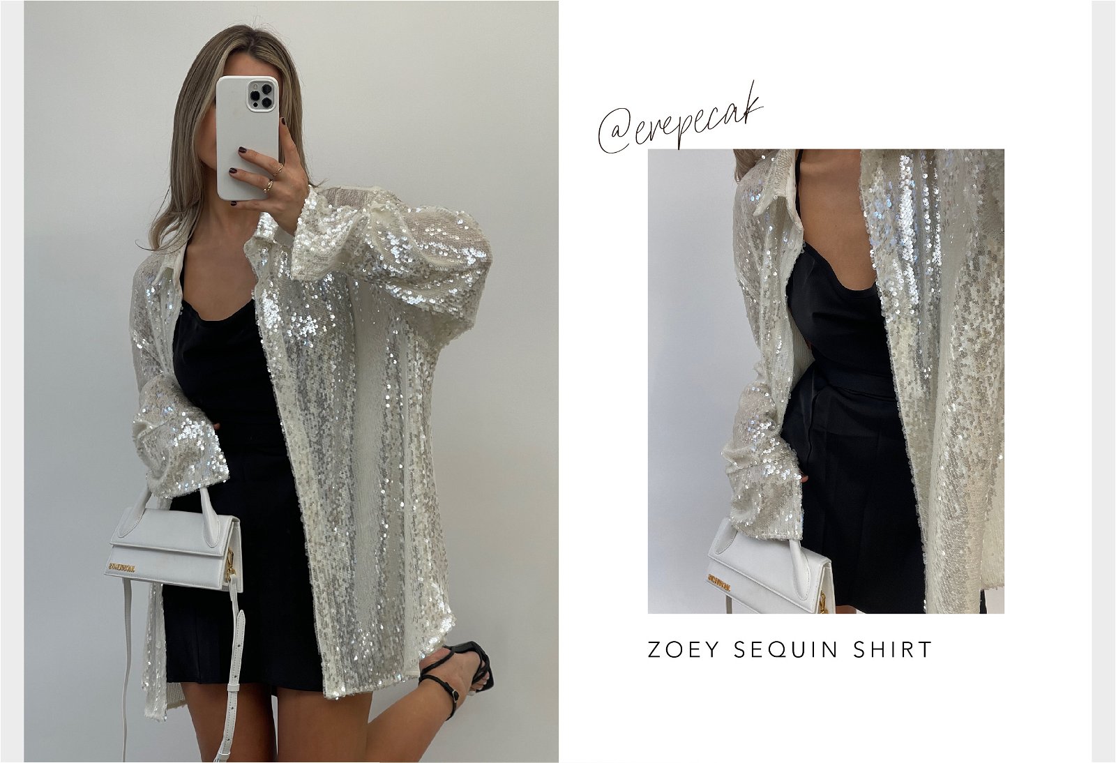 4th & Reckless Zoey Sequin Shirt – greens are good for you