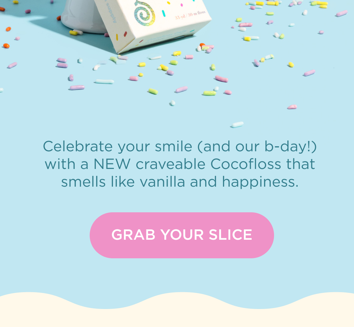 Confetti Cake Dental Floss – Cocofloss