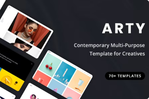Arty – Creative Multipurpose HTML5 Template
