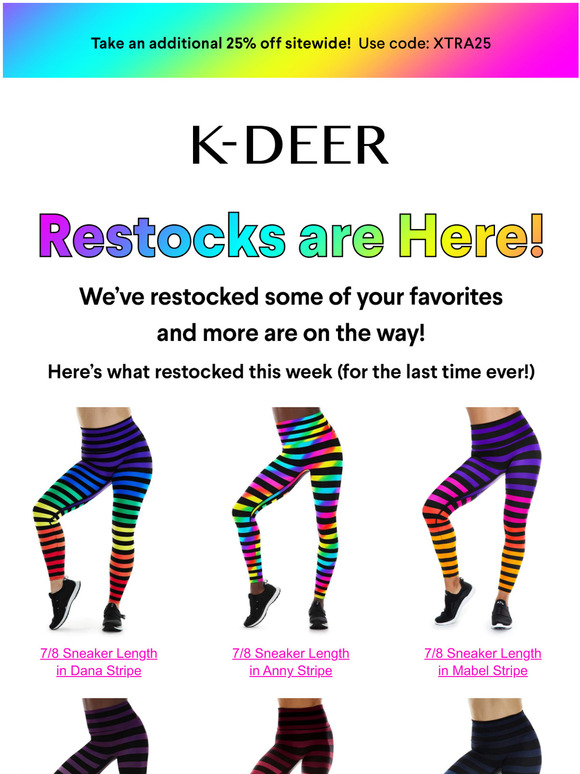   Back In Stock!