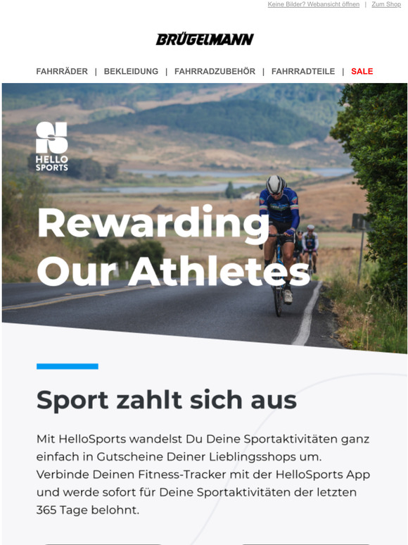 Sport zahlt sich aus