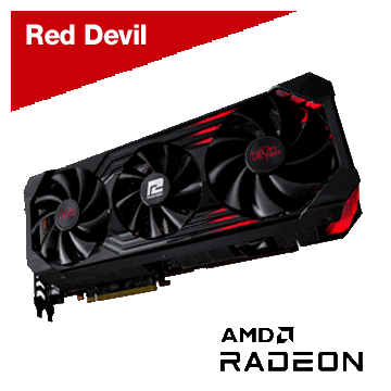 PowerColor AMD Radeon RX 6900 XT Red Devil Overclocked Triple-Fan 16GB GDDR6 PCIe 4.0 Graphics Card