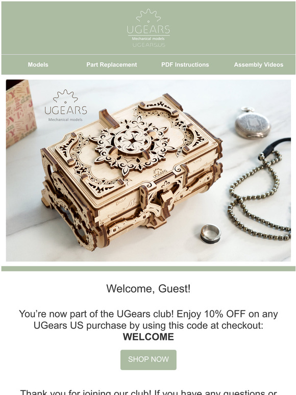 Welcome to UGears.US Club!