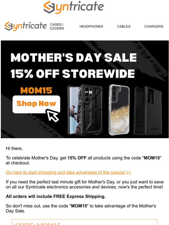 HUGE Mothers Day Sale!