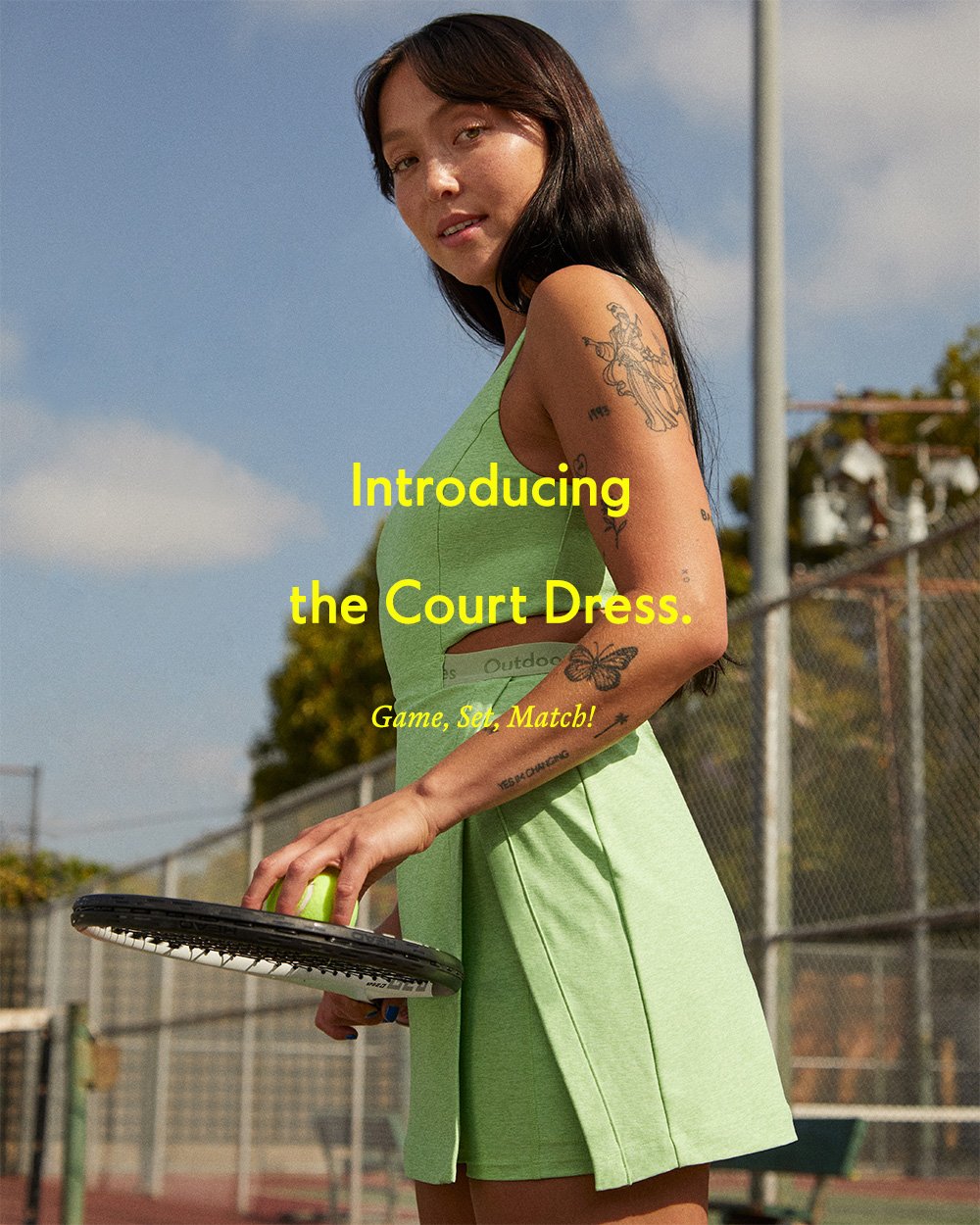 outdoor voices: New: The Court Dress