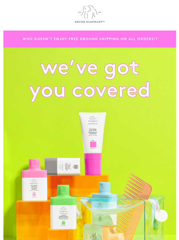 Drunk Elephant Skincare Head, shoulders, knees, and toes Milled