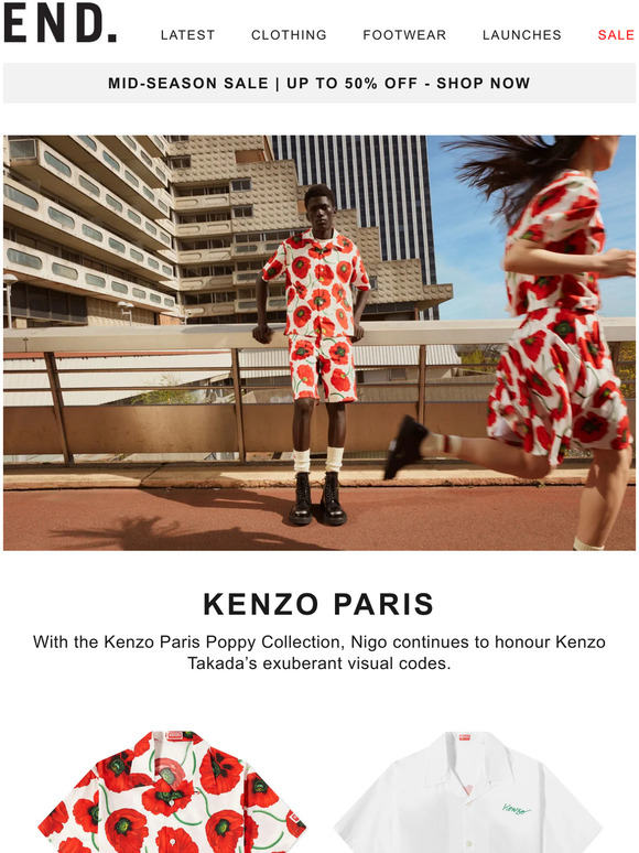 Kenzo 50 outlet off for sale