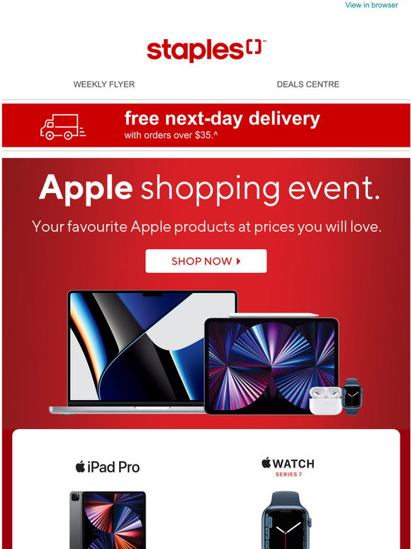 Staples Canada: *New*: Apple's AirPods 