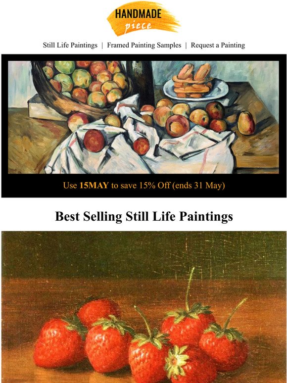 Still Life Paintings for May
