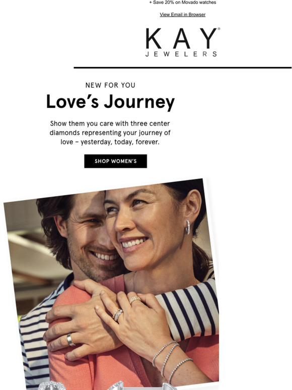 Kay Jewelers Introducing the new Loves Journey collection Milled