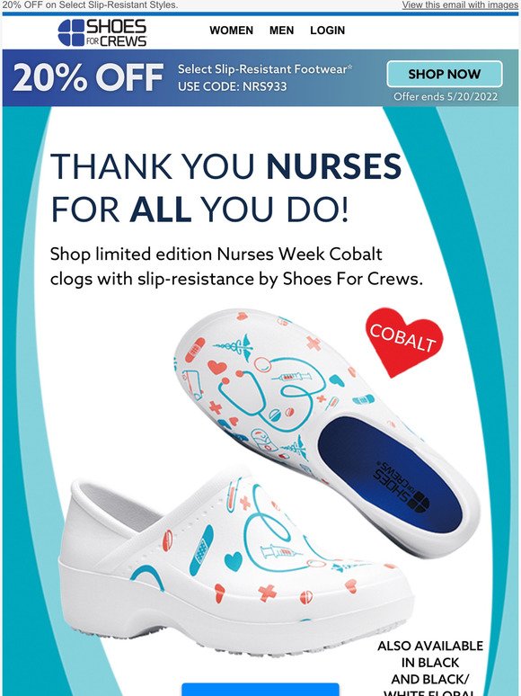 Celebrating Nurses Week + Open for Your 20% Discount Code