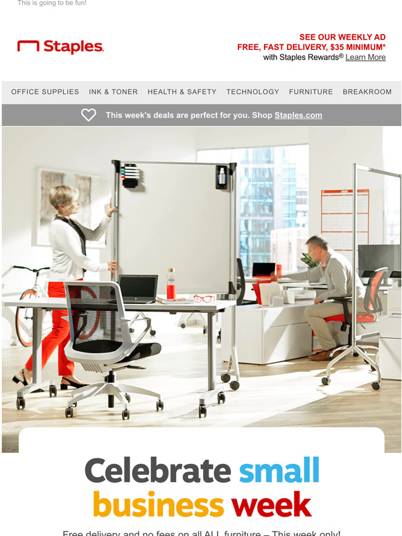 Staples Copy & Print It's time to reimagine the way we work. Milled