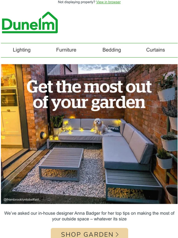 Dunelm Expert tips for any garden Milled