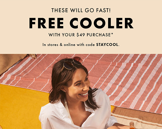 Dsw clearance free cooler