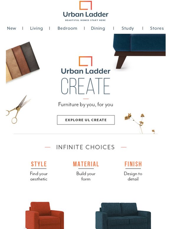 Introducing Urban Ladder Create