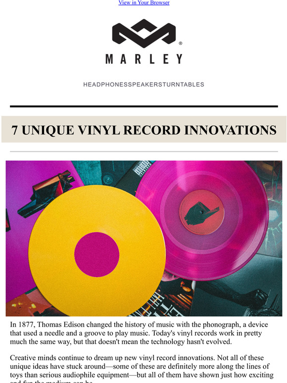thehouseofmarley Have You Heard of These Vinyl Oddities? Milled thehouseofmarley Have You Heard of These Vinyl Oddities? Milled