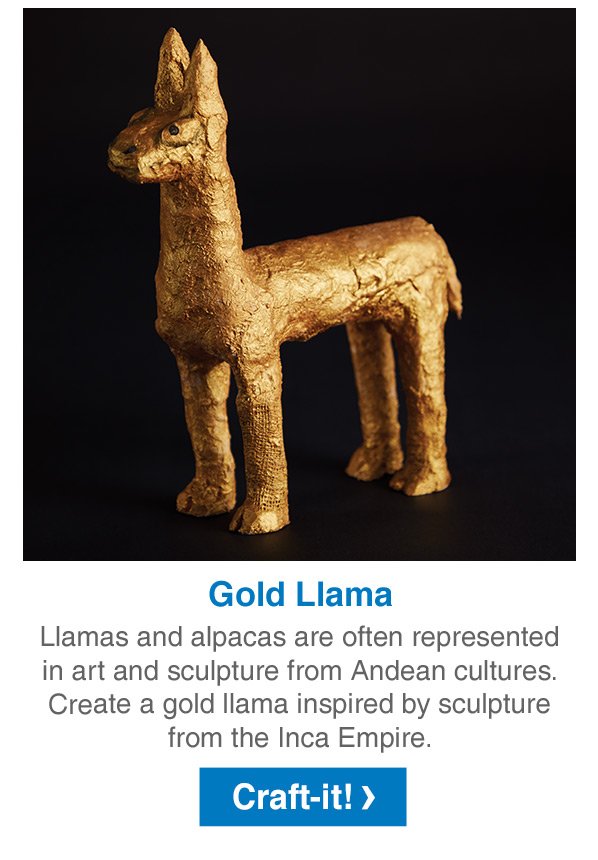 Gold Llama