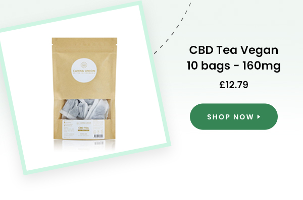 CBD Tea Vegan 10 bags - 160mg