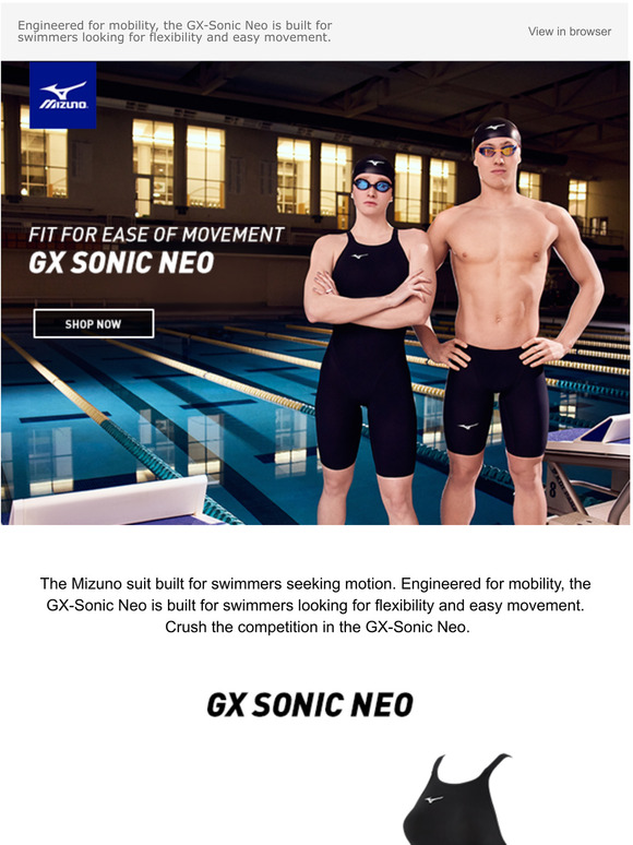 MIZUNO GX•SONIC NEO TF 水着・ラッシュガード