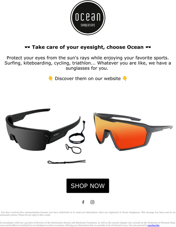  Take care of your eyesight, choose Ocean