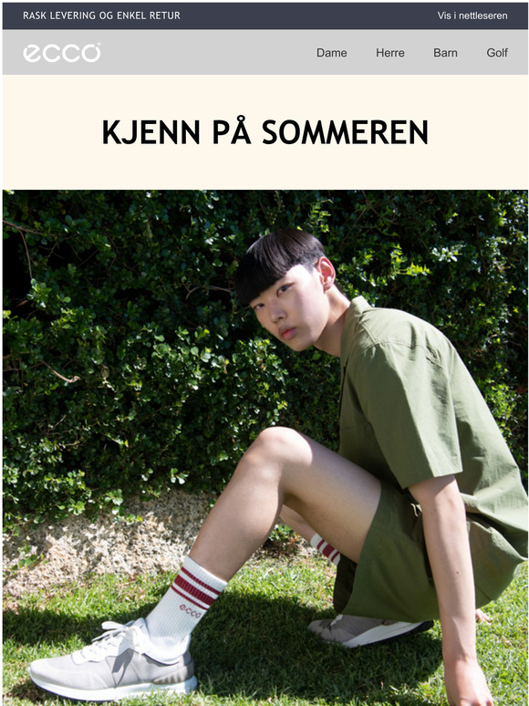 Ecco Shoes Pacific Utforsk nye veier Milled