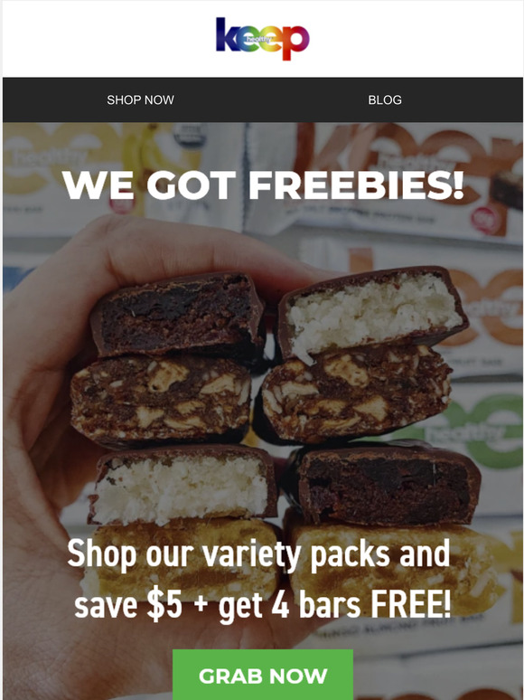 Run! We Got FREE Bars!