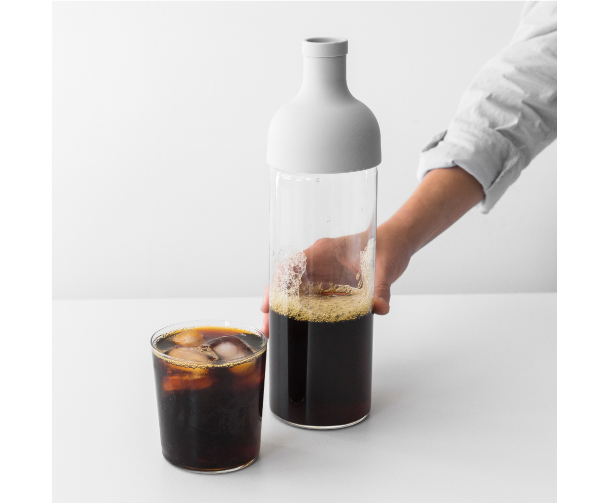 Hario Cold Brew Bottle - Fog Grey  Bottle, Blue bottle, Blue bottle coffee