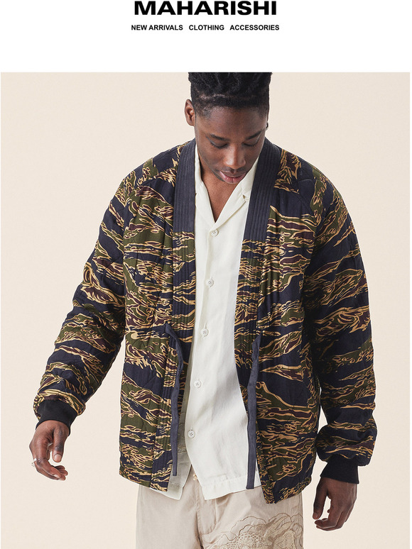 maharishi smoking jacket