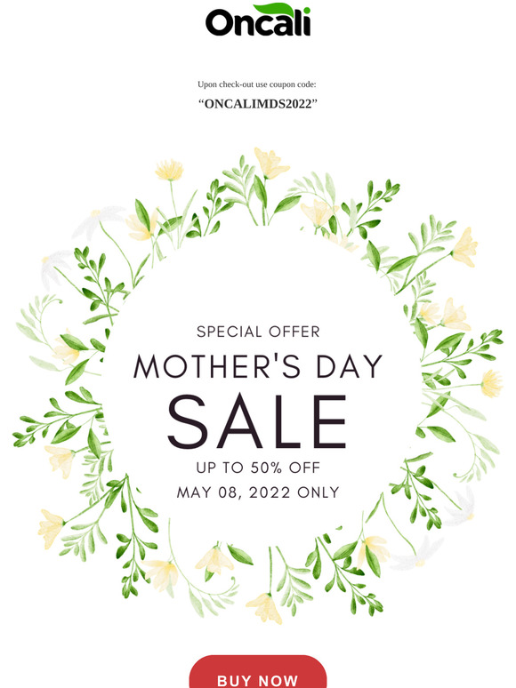 ONCALI MOTHERS DAY OFFER!