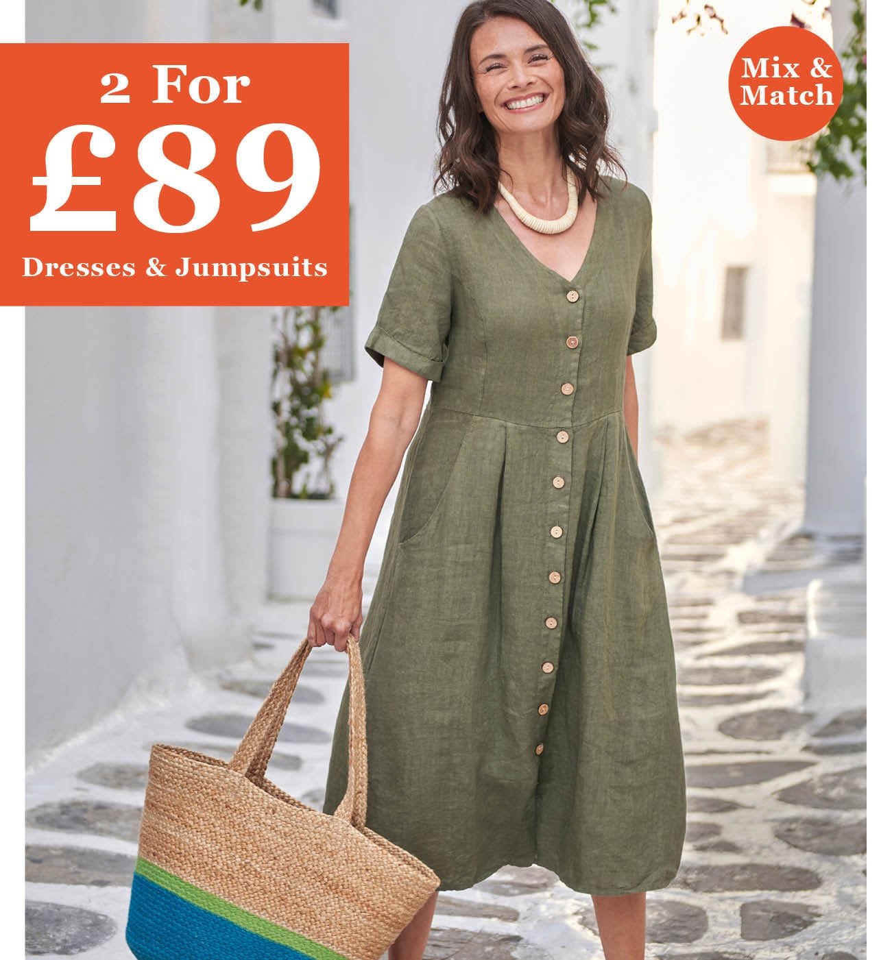 woolovers uk: 2 For 89 Dresses & Jumpsuits Ends Soon... | Milled