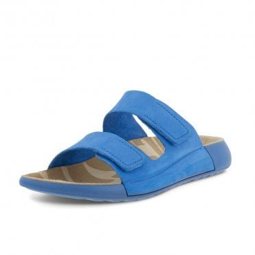206823 2nd Cozmo Women's Open Toe Sandal in Blue