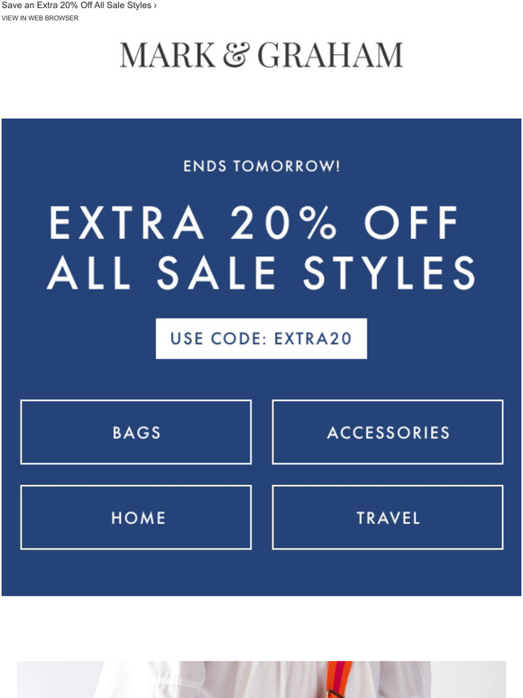 Mark and Graham Our Favorite Styles Now On SALE Milled