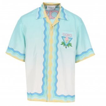 Memphis Pastel Silk Shirt