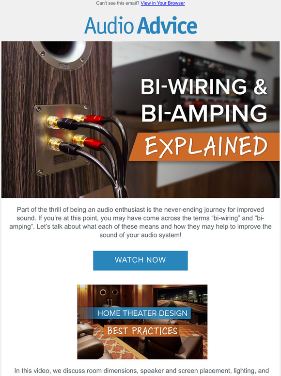 Audio Advice: Bi-Wiring & Bi-Amping: Explained! | Milled