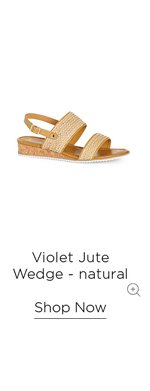 Shop the Violet Jute Wedge