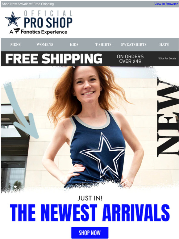 Dallas Cowboys Pro Shop - ⚠️ LAST CHANCE ⚠️ Take 25% OFF the