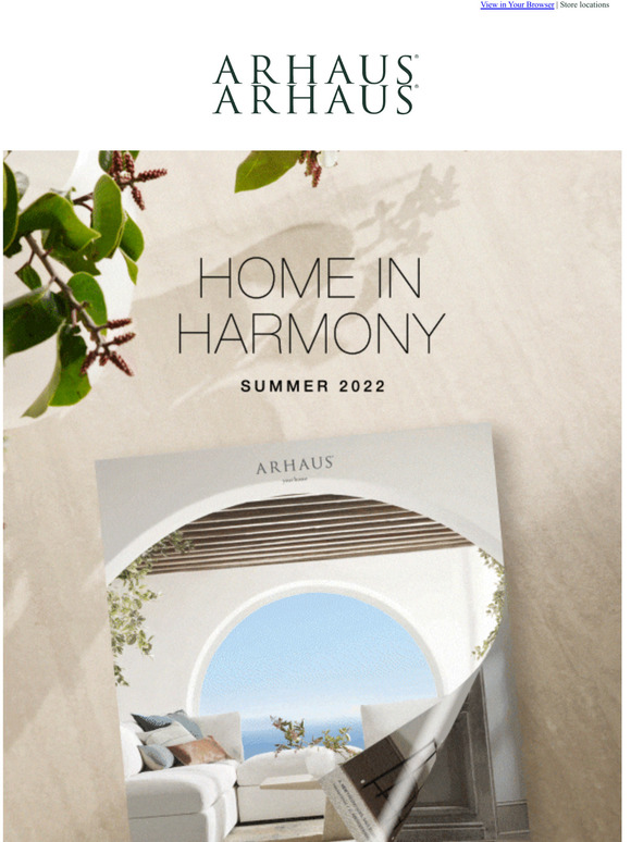Arhaus Our Summer Catalog is Here Milled